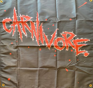 Image of Carnivore"  1st album "   - Banner / Tapestry / Flag
