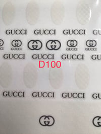 Image 5 of Designer Stickers D96-D100