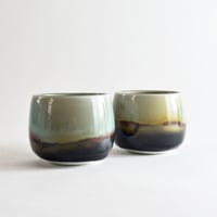 Image 3 of set of 2 porcelain tea bowls