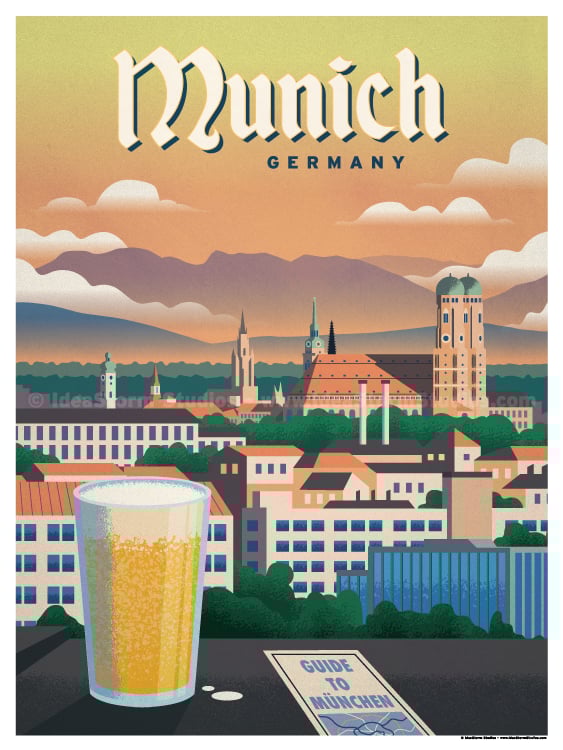 IdeaStorm Studio Store — Munich Poster
