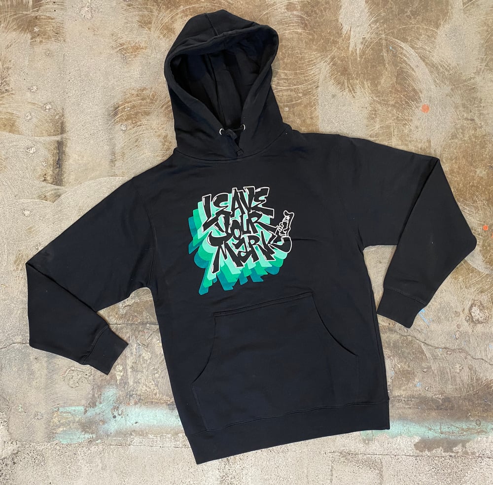Leave Your Mark “Triple Drop” Black Hoodie