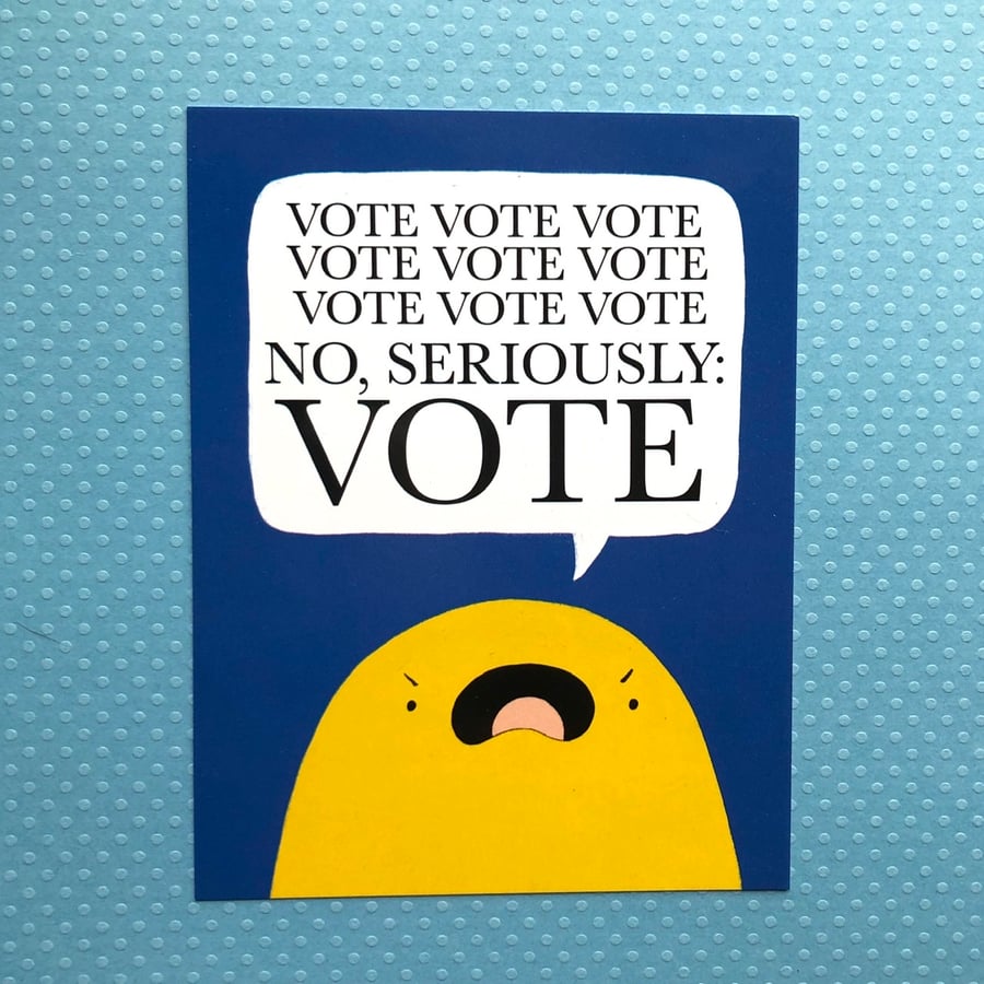 Image of VOTE VOTE VOTE postcards