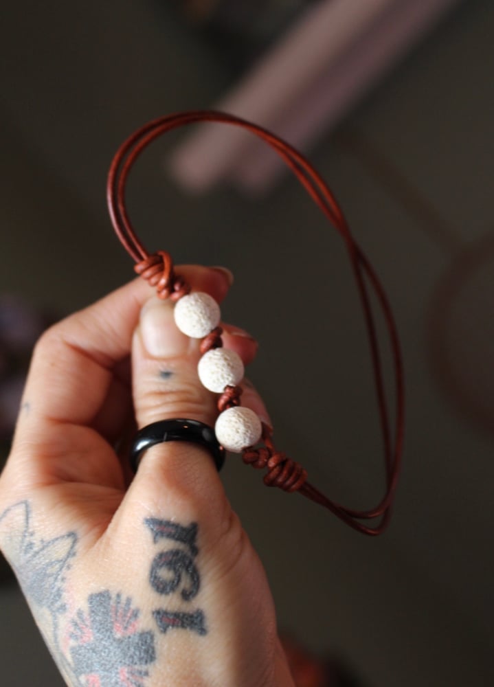 Image of Diffuser Anklet (or larger bracelet)