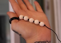 Image 2 of White Diffuser Bracelet 