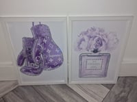 Image 2 of LILAC GLOVES FASHION PRINT SET 