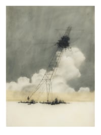 Reclaimed Tipping Tower (unframed) ONLY 3 LEFT