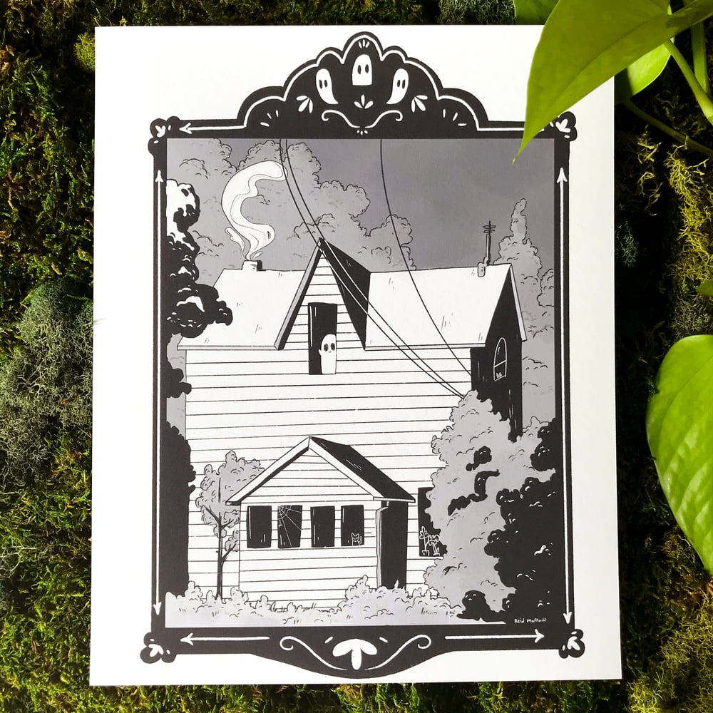A Friendly Neighbor Print