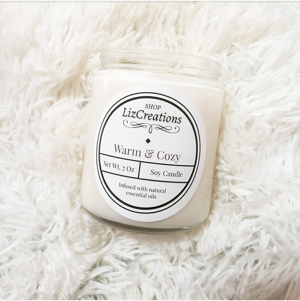 Warm & Cozy Soy Candle