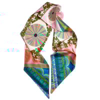 Image 1 of Eye Ray Skinny Scarf