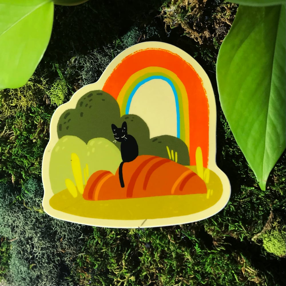 Rainbow Kitty Sticker