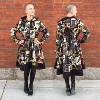 Image 4 of Nevermore Hooded Coat Dress