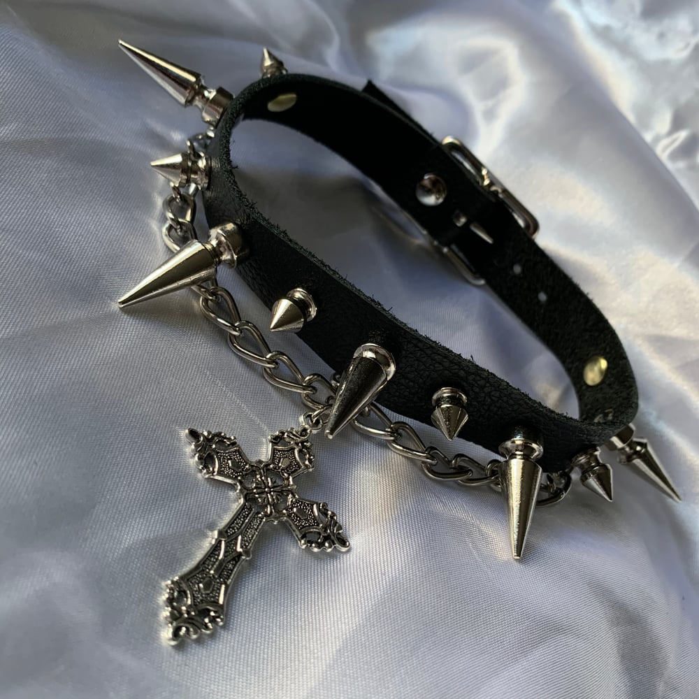 Image of Spiked Heaven Choker