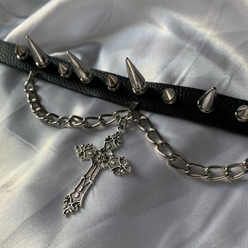 Image of Spiked Heaven Choker