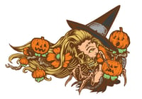 Image 2 of "Conjurious" Halloween Vic pin by T.O.K