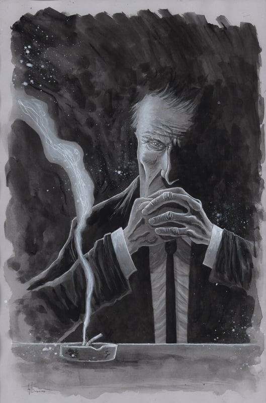 Image of MINISTRY OF TRUTH #1 VARIANT COVER 11x17 PAINTING