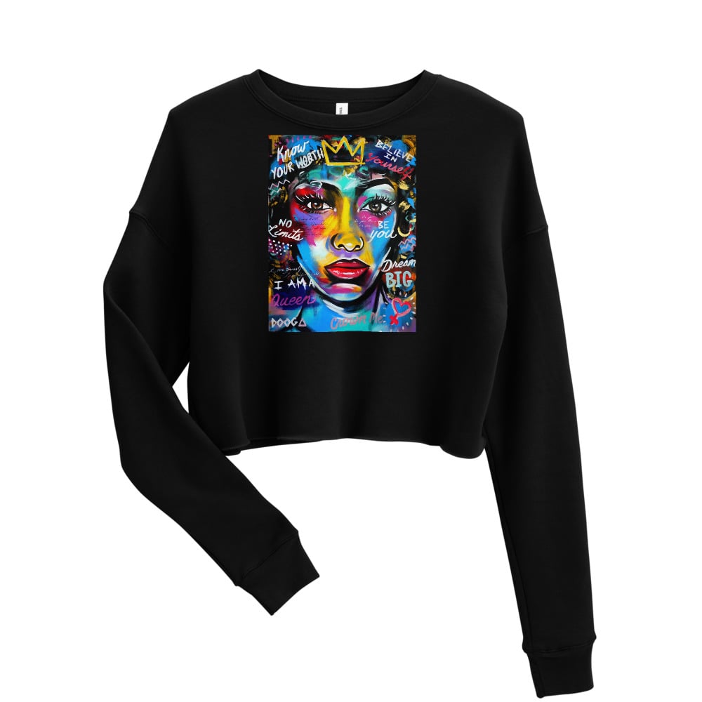Image of Crop Sweatshirt - Affirmation