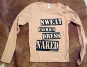 Image of "Sweat Fashion Dress Naked"