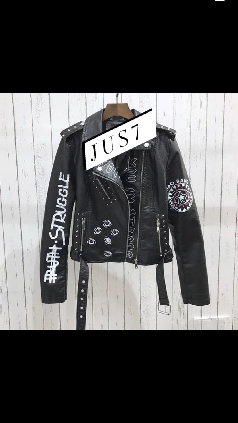 Image of Yolo leather jacket 