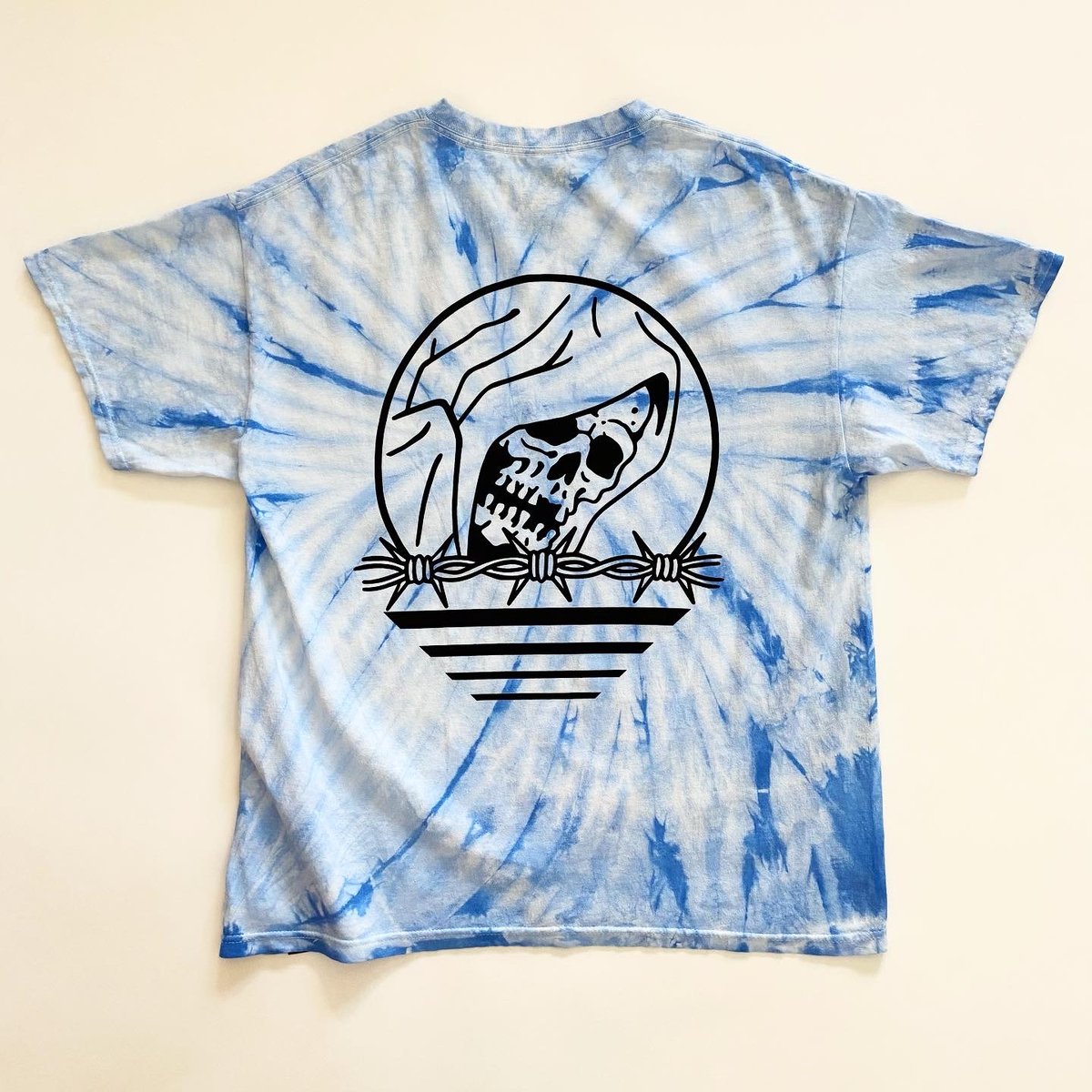 LOCALS ONLY | ROYAL BLUE TIE DYE / THE DEATH CLOAK