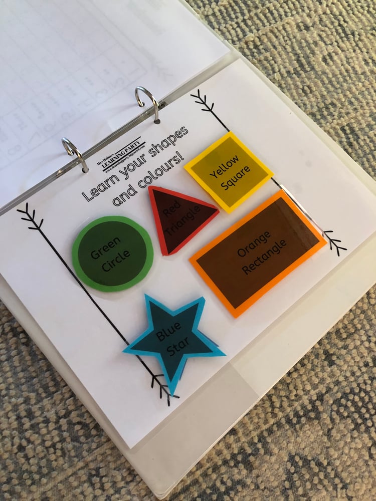 Image of Learn your shapes and colours