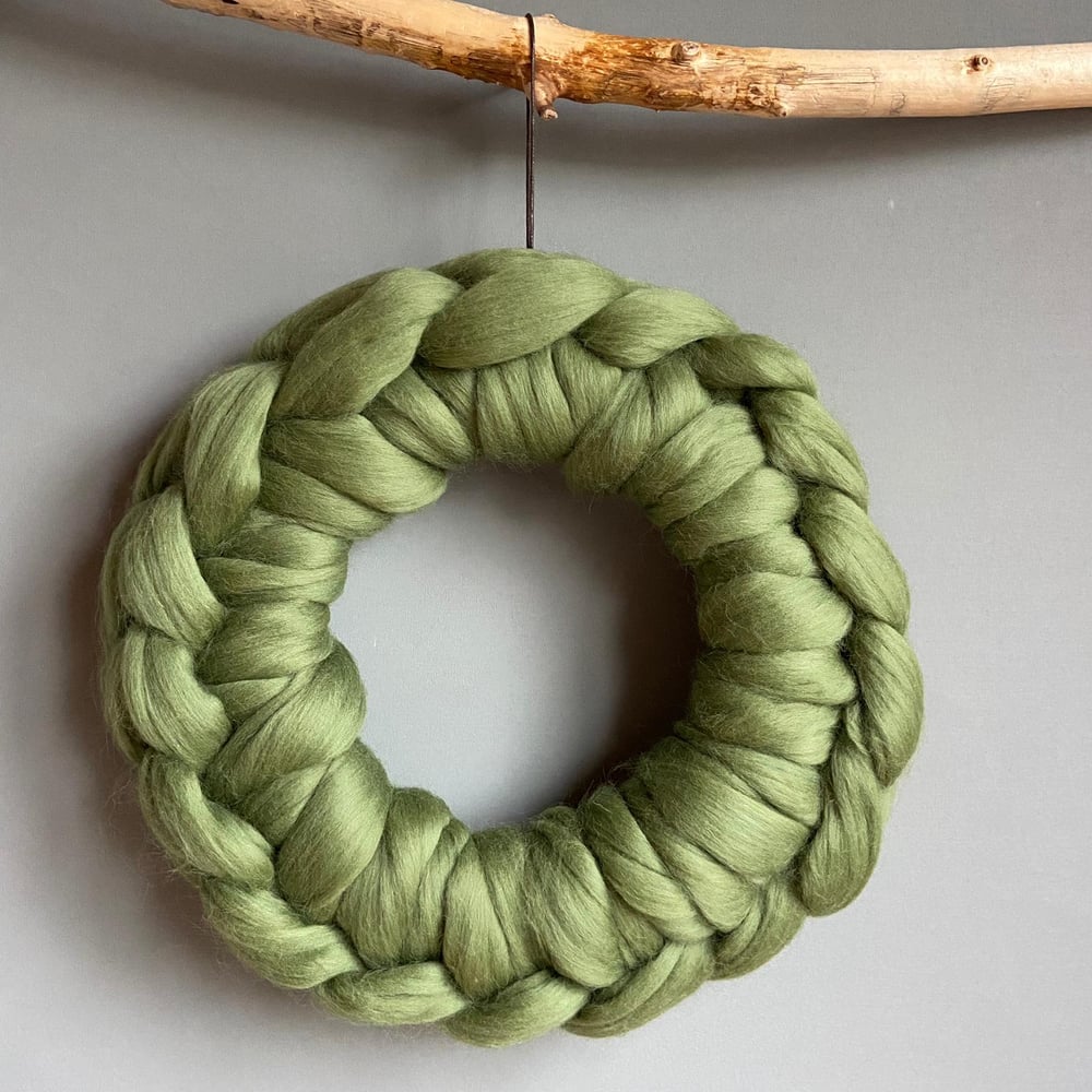 Image of Crocheted wreath