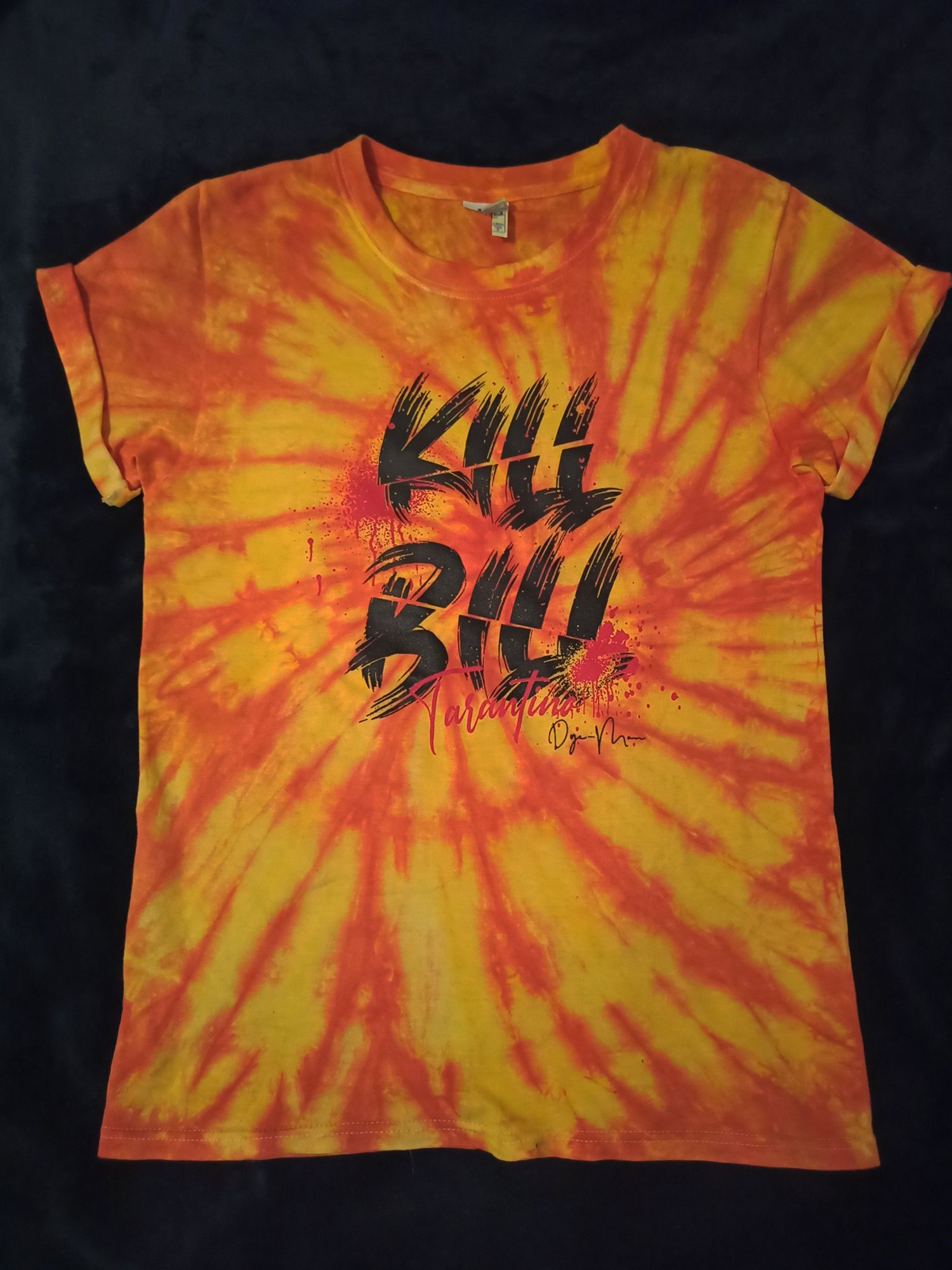 T-shirt tie dye "Kill Bill"