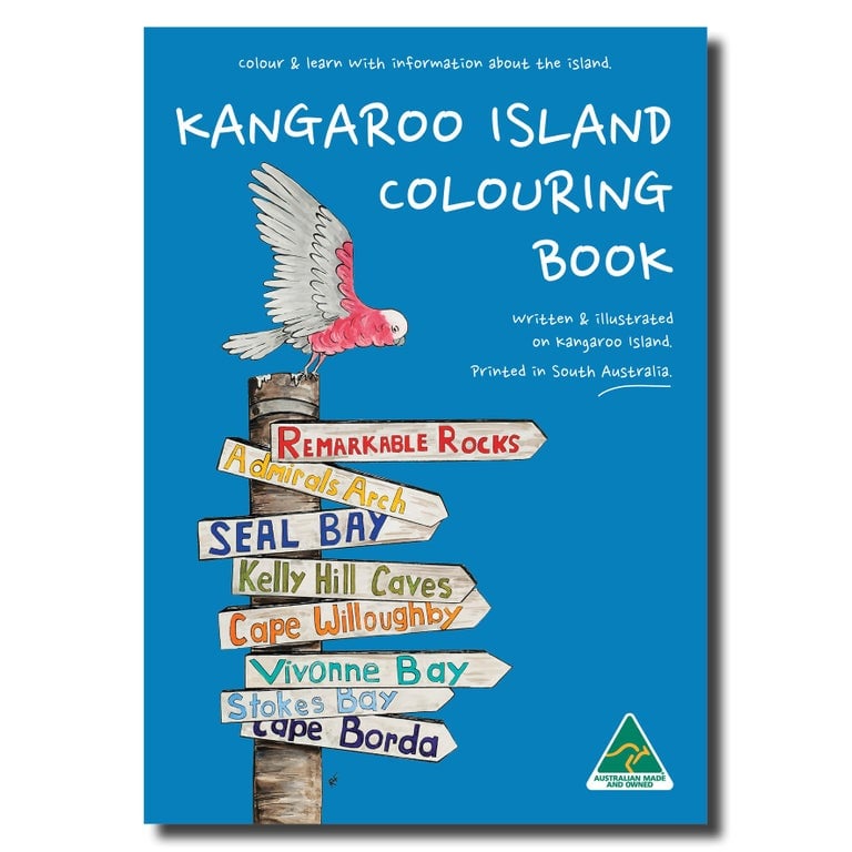 Image of Kangaroo Island Colouring Book - A4