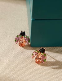 Image 3 of Lady bug earrings 