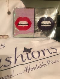 Image 4 of Sequin Lip Crossbody