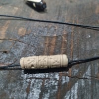 Image 2 of Copper Tone Clay Necklace