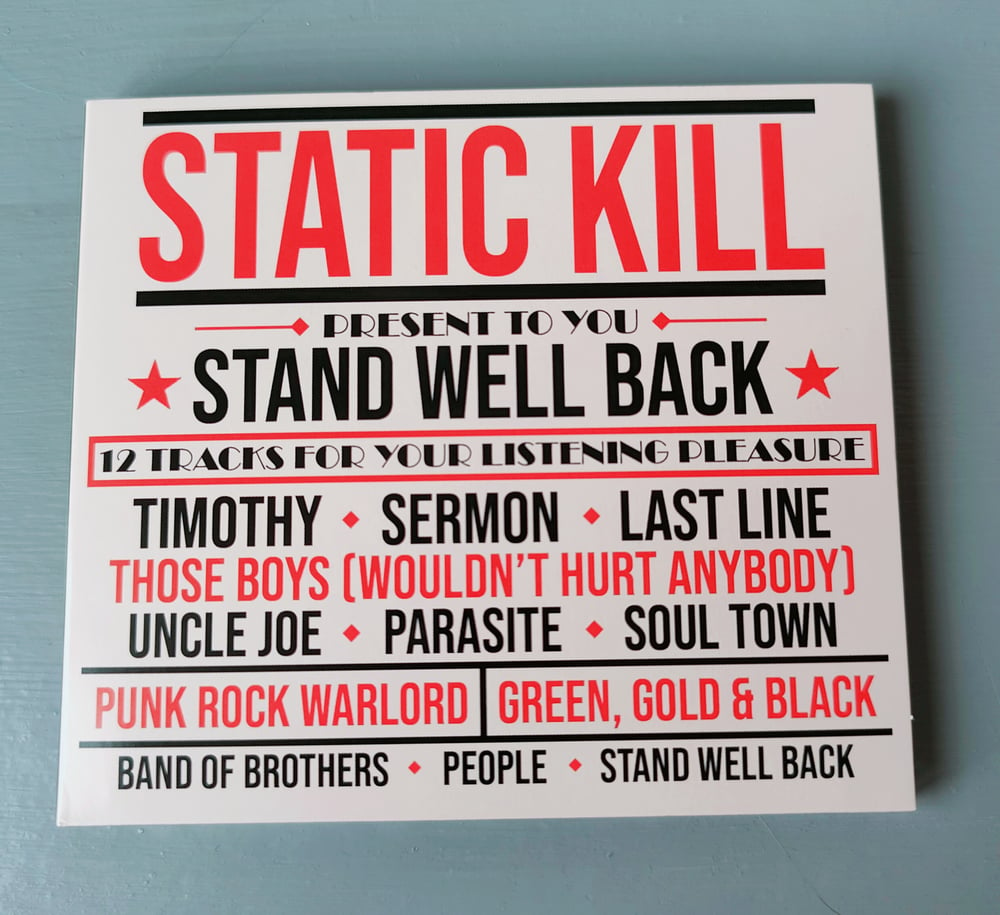 Static Kill - Stand Well Back CD digipak