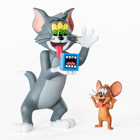 Image of GREG MIKE x TOM and JERRY: Artist Studio Edition Figure Set 