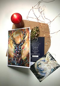 Image 1 of Tarot Reading Gift Package with Card and Printed Voucher  (60 minutes).