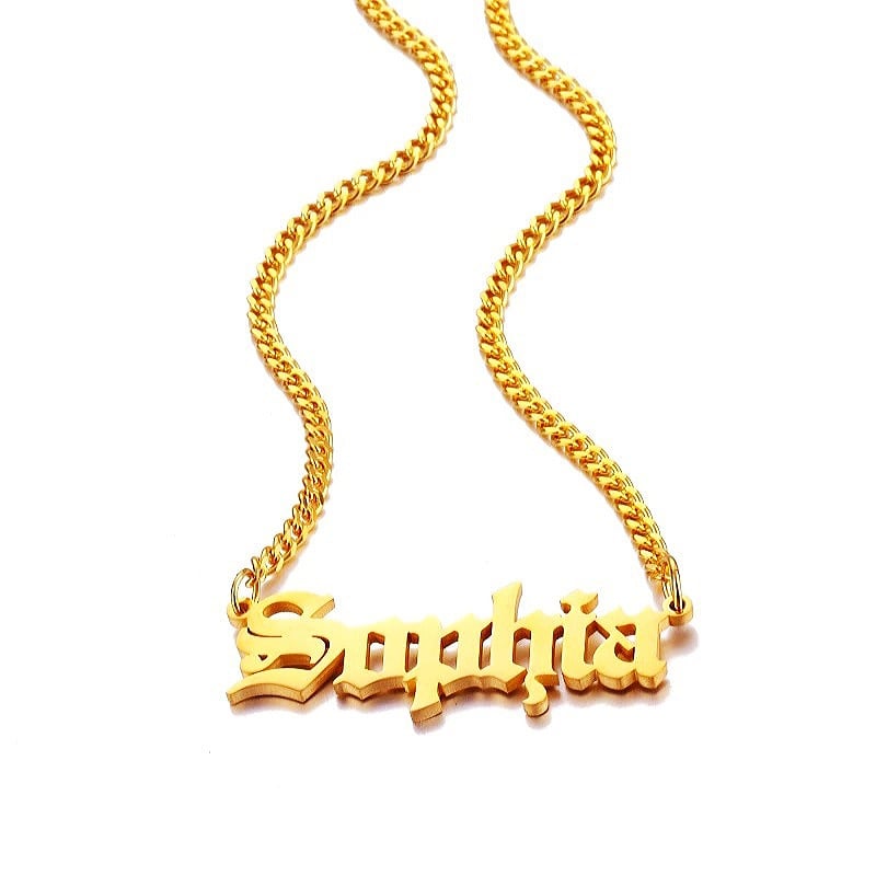 Sophia necklace with on sale name