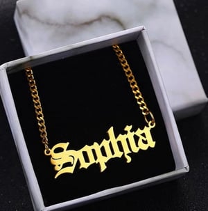 Image of PERSONALISED  NECKLACE-SOPHIA