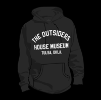 The Outsiders House Museum Black Pullover Hoodie.