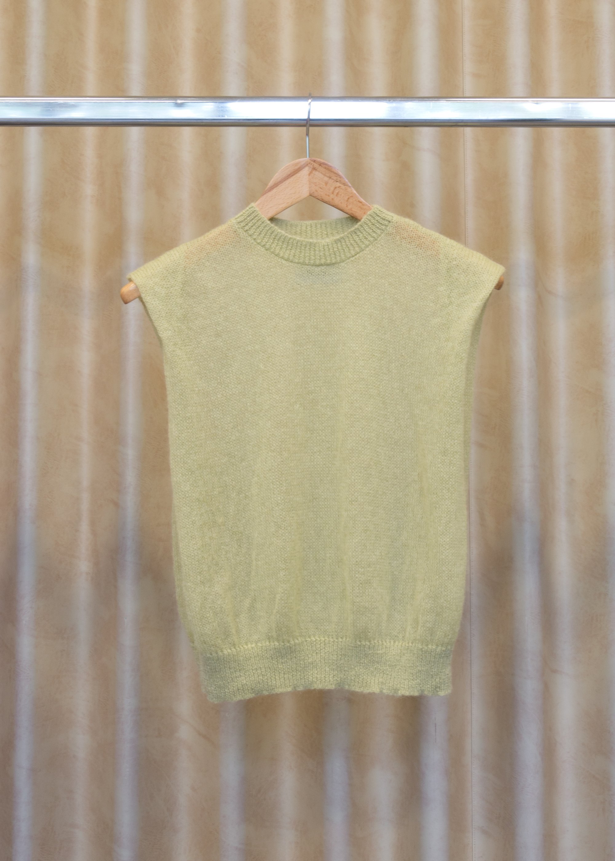 Image of LUCY pullover green chalk