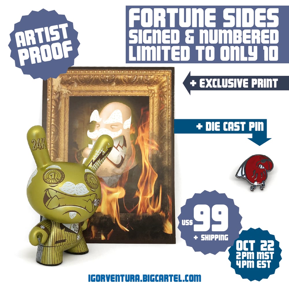 Image of FORTUNE SIDES - ARTIST PROOF