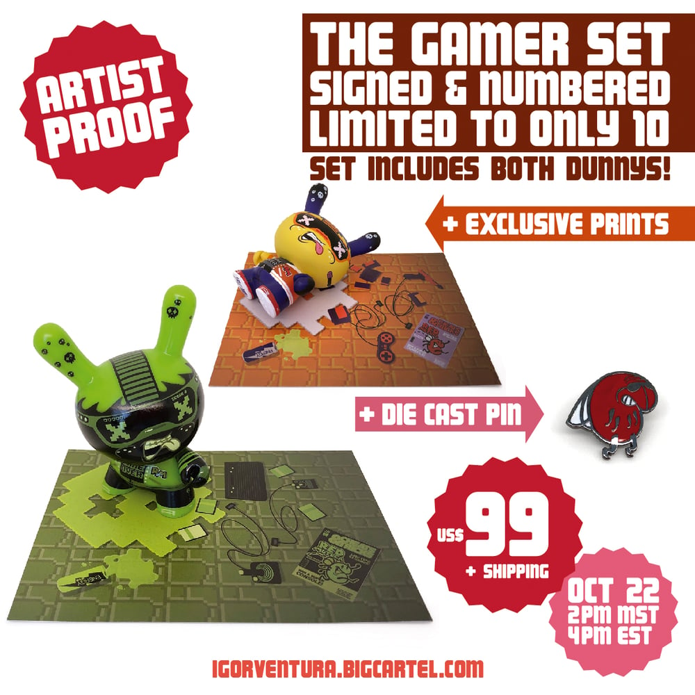 Image of THE GAMER - ARTIST PROOF