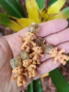 MADE TO ORDER: Citrine Golden Amethyst Mini Crystal Troll 1.5"