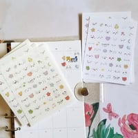 Image 1 of Mini Emotions Sticker Sheet