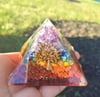 7 CHAKRA ORGONE PYRAMID TREE OF LIFE 