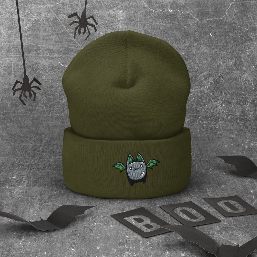 Image of Green Wing Bat Beanie