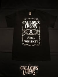 Hells Whiskey T-shirt Black