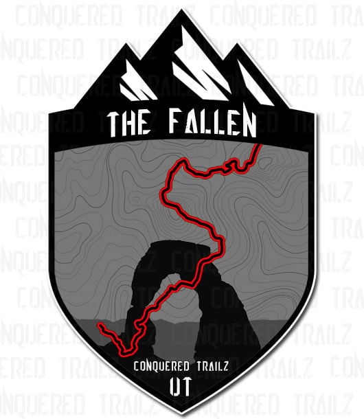 Image of "The Fallen" Trail Badge
