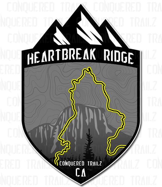 Image of "Heartbreak Ridge" Trail Badge