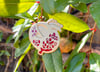 Pomegranate Heart Enamel Pin