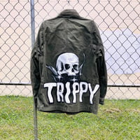 “Trippy” Custom jacket XL 