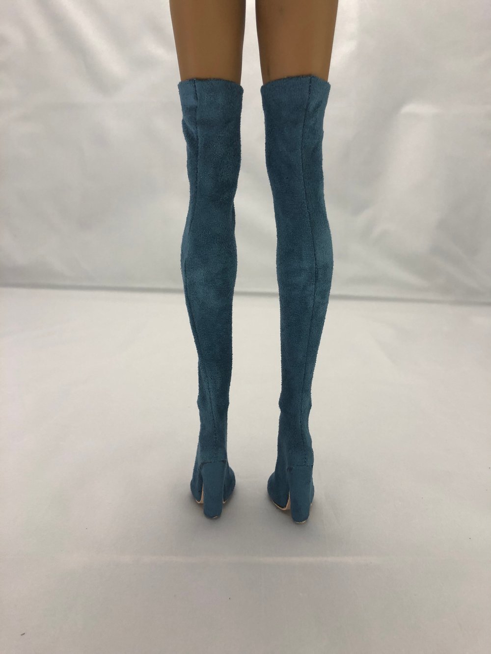 Blue Thigh High Boots: Pidgin Doll Pair 3