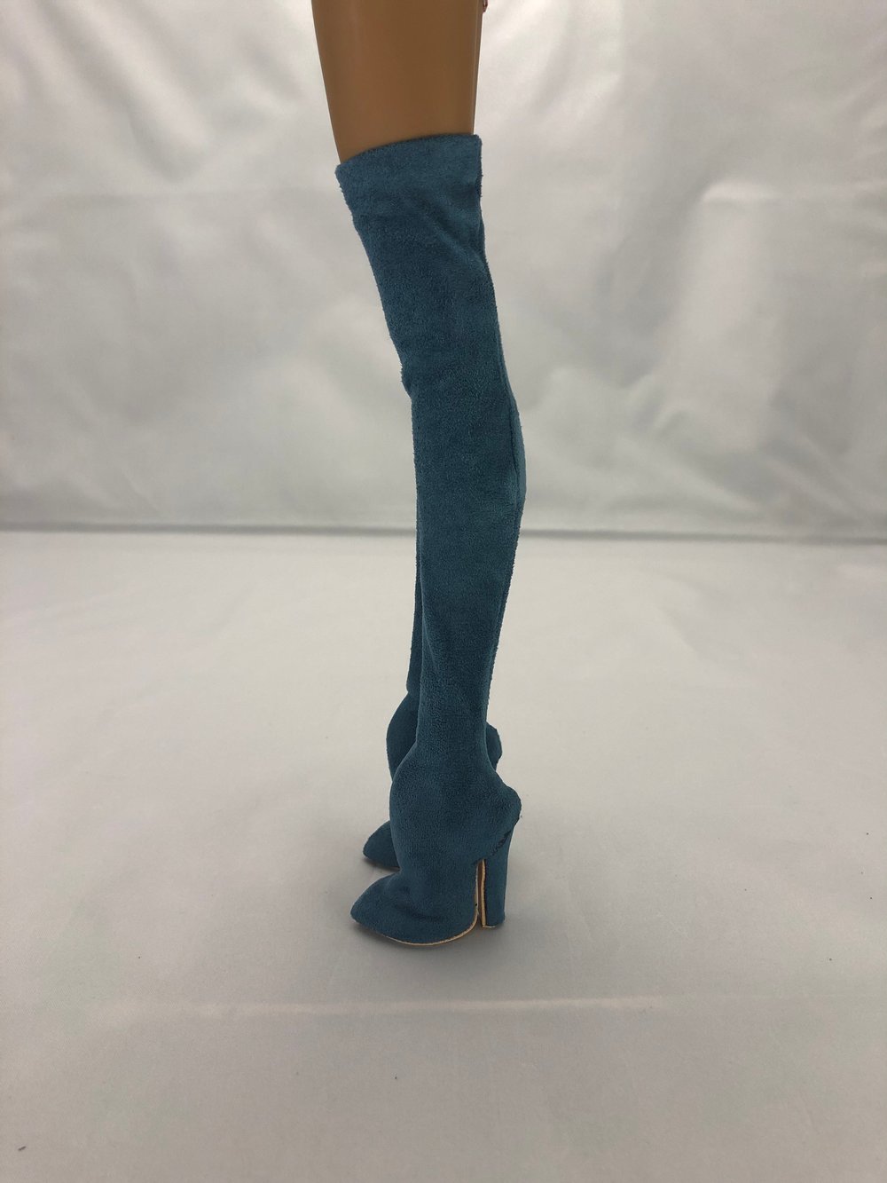 Blue Thigh High Boots: Pidgin Doll Pair 3